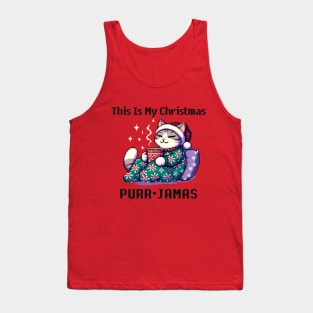 This Is My Christmas Purr-Jamas Tank Top